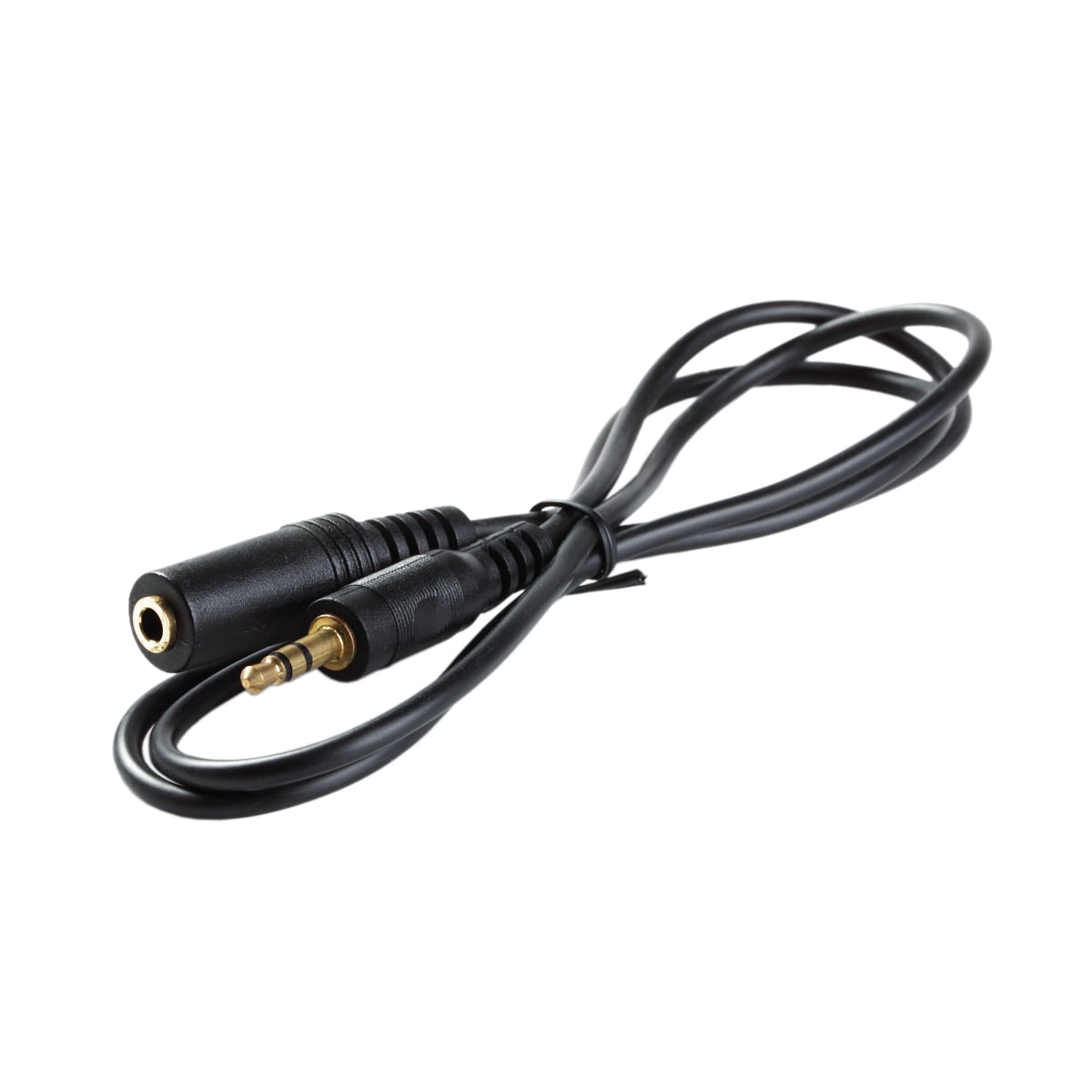 5 Pack Lot 12ft 3.5mm Stereo Audio Extension Cable Male to Female M//F MP3 1//8/"