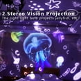 thumbnail image 4 of Proyector de luz nocturna de cielo estrellado, proyector de Galaxia de constelación infantil, lámpara de proyección de cielo estrellado de nebulosa giratoria de 360 grados, 4 of 5