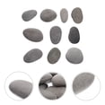 thumbnail image 2 of Creative DIY Painting Rocks for Decor Grey Synthetic Material 10pcs Perfect for Kids and Craft Projects, 2 of 9