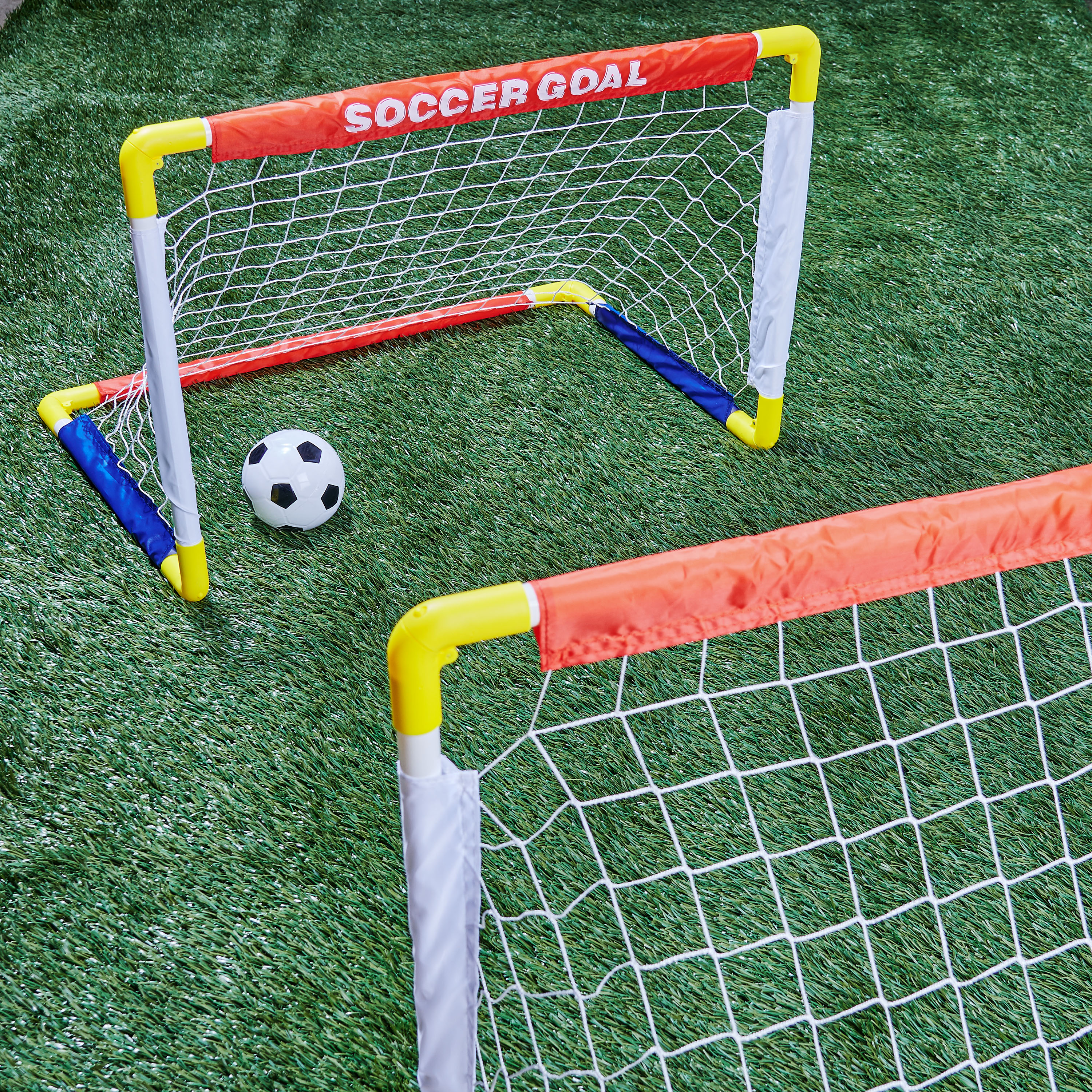 Play Day Foldable Soccer Set, Beginner Sports Soccer Game, Children Ages 3+ - image 2 of 6