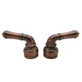 thumbnail image 1 of Dura Faucet DF-RKC-ORB RV Replacement Hot and Cold Classic Handles - Metallic Plating Over ABS Models Only (Oil Rubbed Bronze), 1 of 2