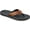 Brown, variant on Men's Reef Journeyer Flip Flop Black/Brown Vegan Leather 13 M