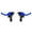 Blue, variant on 2Pcs Hand Brake Cycling Brake Level Handle Handlebars Brake Levers Brake Handle