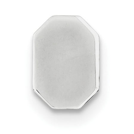 Sterling Silver Engravable Tie tac