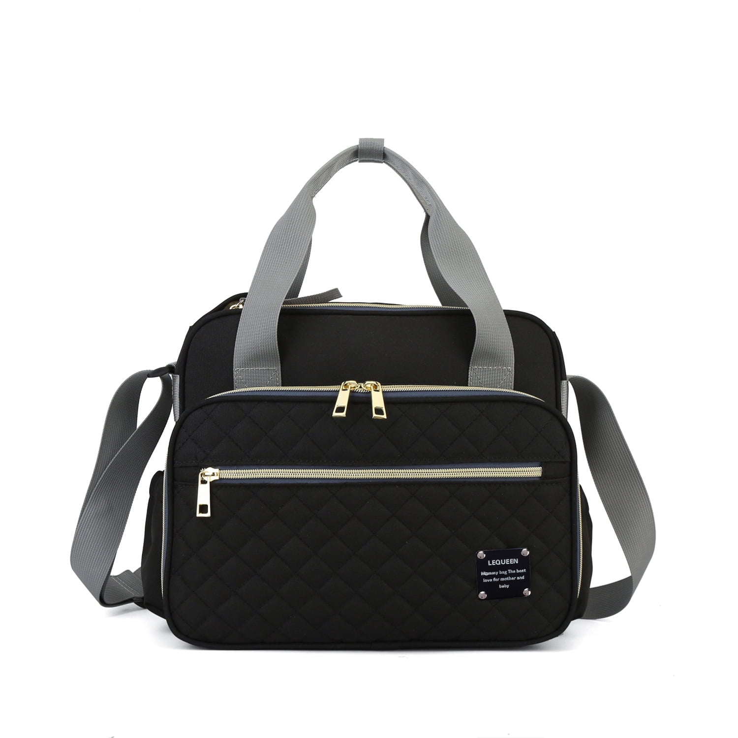 Small Diaper Bags, Girl Pink Tote Bag with Durable and Fashionable Fabric, Women Changing Bags fit for All essential items for Baby Shows Gifts