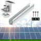 thumbnail image 4 of Soporte de Panel Solar Riel en U Soporte Conector de Riel de Techo Kit de Montaje en Techo Adecuado para Techo de Metal, Techo Plano, Techo de Láminas, 4 of 5