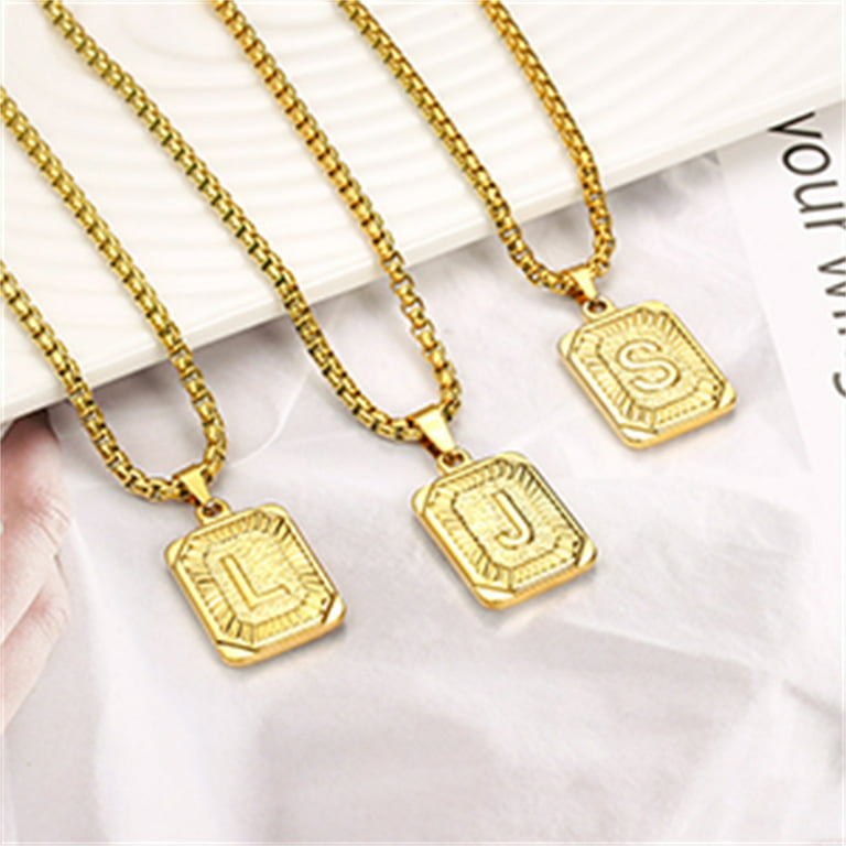 Monogram Letter Charm - Gold Gold / S