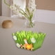 thumbnail image 5 of Canasta de Pascua,Cesta de Pascua Cesta verde Conejito Caza de huevos Juguetes,Lindo conejito de Pascua Conejo Cestas de almacenamiento grande,Bolsa de caza de huevos Niño Niña Niños bebé, 5 of 8