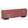accurail acu4638 ho kit 40' usra wood double sheathed box, dt&i