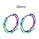 thumbnail image 1 of 2022 nuevos Pendientes de aro pequeños simples de acero inoxidable para Mujeres Hombres cartílago oreja Piercing joyería Pendientes Hombre Mujer Dengxun unisex, 1 of 2