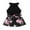Black, variant on Bagilaanoe 2pcs Toddler Baby Girls Short Pants Set Ribbed Sleeveless Tank  Tops + Floral Shorts with Belt 6M 12M 18M 24M 3T 4T Kids Casual Summer Outfits