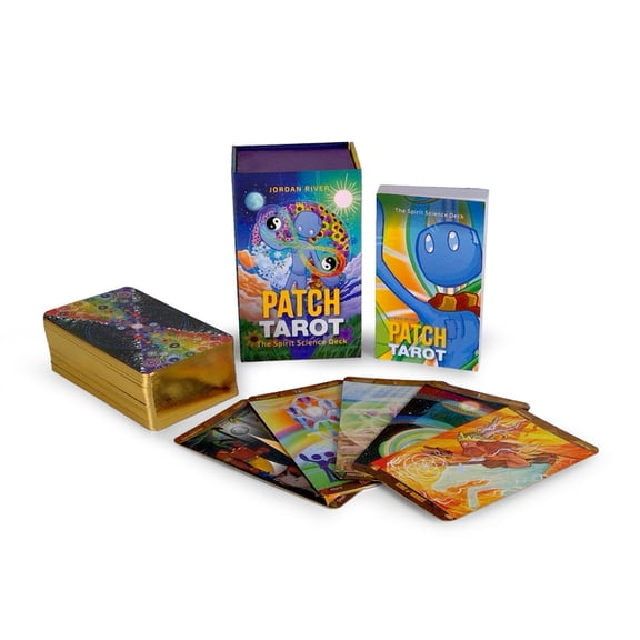 Patch Tarot: The Spirit Science Deck (Tarot Kit Box Set with 78 Cards and Guide Book), (Paperback)