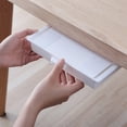 thumbnail image 4 of Under Desk Drawer Self Adhesive Organizer, Office Home Stationery and Supply Storage for Workspace, 4 of 6