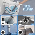 thumbnail image 2 of Electric Toilet Plunger,Unclog In  Shot,Remover For Bathroom,Kitchen Pipes Clog,High  Air Plungers For Bathroom Heavy Duty, 2 of 6