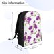 thumbnail image 4 of Balery Orchids Flowers Mochila - Mochila Estilosa y Duradera para Laptop de 15 Pulgadas con Tela Oxford Impermeable, 4 of 8
