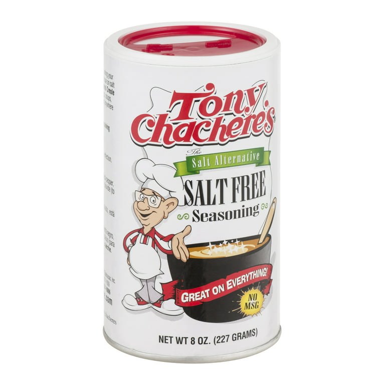  Tony Chachere's Salt Free Cajun Seasoning and Chef