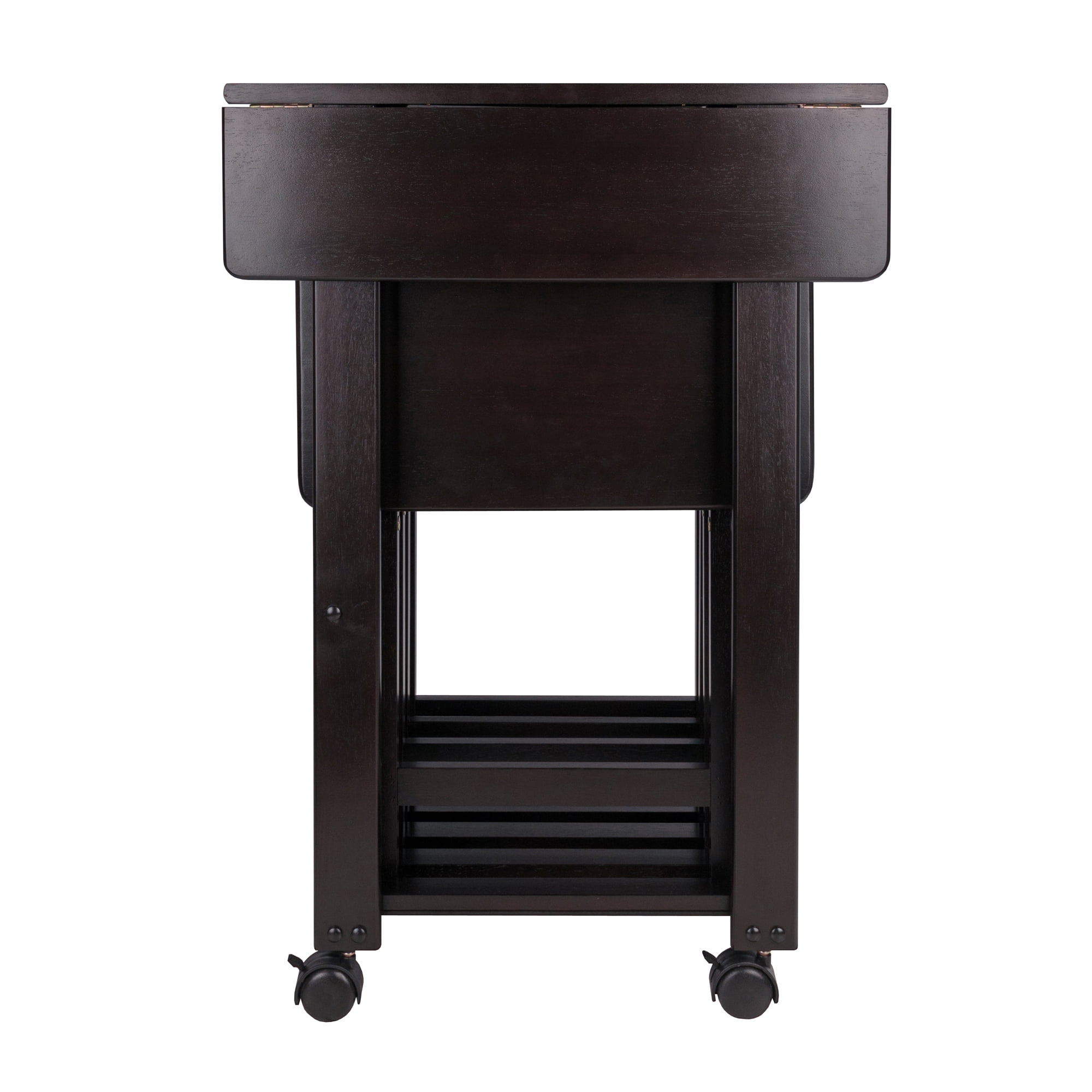 Winsome Wood Sophia 5-Piece Snack TV Table Set, Coffee Finish