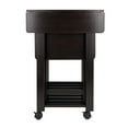 thumbnail image 5 of Winsome Wood Sophia 5-Piece Snack TV Table Set, Coffee Finish, 5 of 11