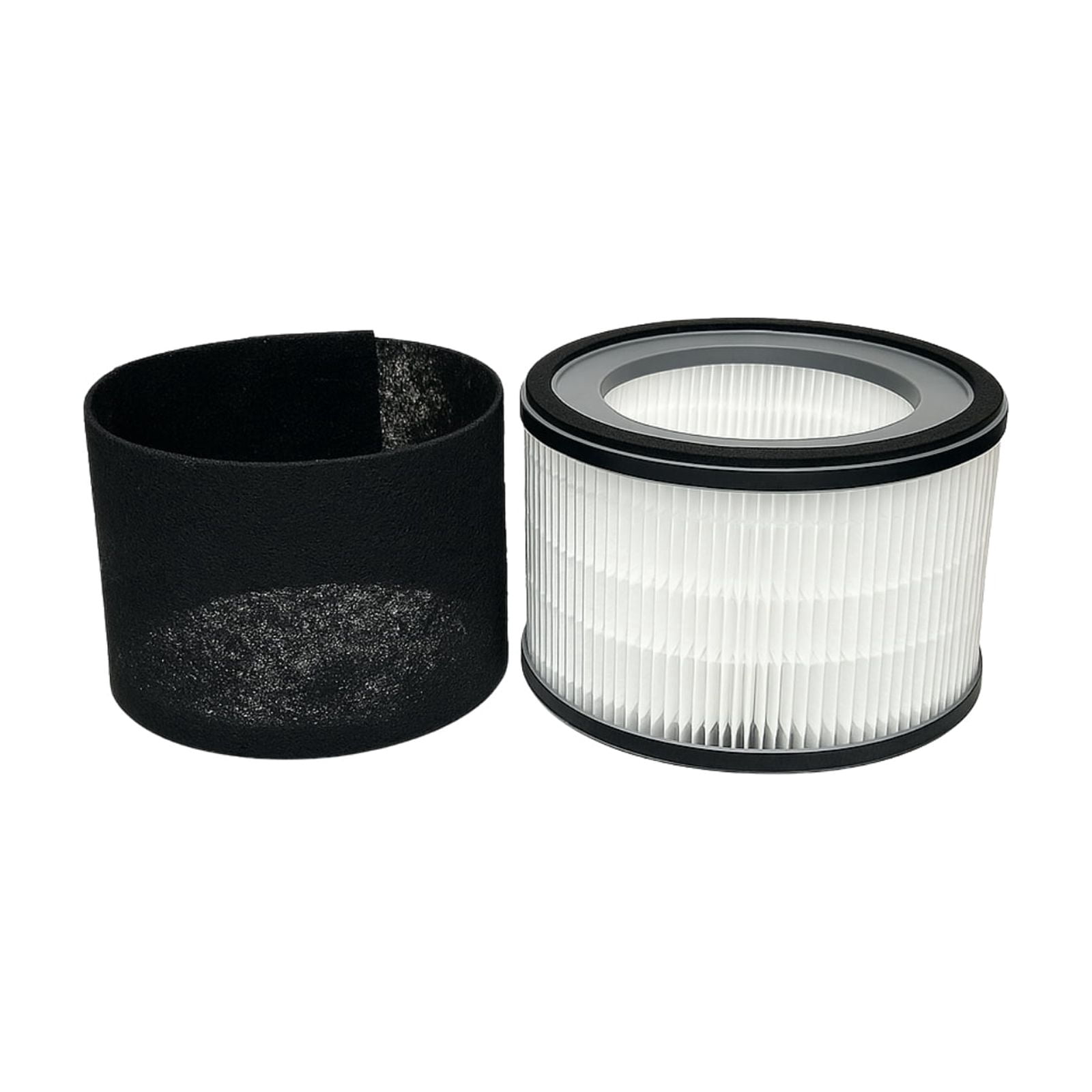 Nispira HS-1946 True HEPA Activated Carbon Pre-Filter Replacement For Crane Air Purifier EE-5068, Jetery JT-8115M Air Purifier | Removes Smoke, Dust, VOCs | 3 Pack