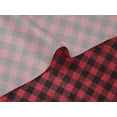 thumbnail image 5 of oneOone Velvet Red Fabric Check Diy Clothing Quilting Fabric Print Fabric By Yard 58 Inch Wide, 5 of 5