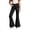 Black, variant on School Pants for Girls Full Length Bell Bottoms Legging with Pockets (Heart, Little Girl, 7-8 Years, Red)