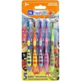 Dr. Fresh Kids' Extra Soft Toothbrushes Pack of 2