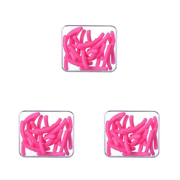 Vogacara Recambios para rizador de pestañas Durabilidad Almohadillas de repuesto universales Regalos de goma de silicona Herramienta de Type1 NO1