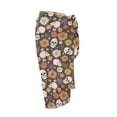 thumbnail image 6 of Yuyamidu Skull Floral Sarong Wraps Swimsuit Coverup for Women Semi-Sheer Womens Beach Cover Up Chiffon Bikini Cover Up Sun Protection Swimwear Bikini Wrap, 6 of 7