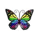 thumbnail image 1 of Ganfancp Garden Art Jardín Exterior Patio Trasero Decoración de Metal Regalo Ofertas Flash Liquidación 1X Mariposa, 1 of 2