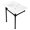 White / Matte Black, variant on Kingston Brass KVPB31227W41 Dreyfuss 31" Ceramic Console Sink with Stainless Steel Legs (4-Inch, 3-Hole), White/Polished Chrome