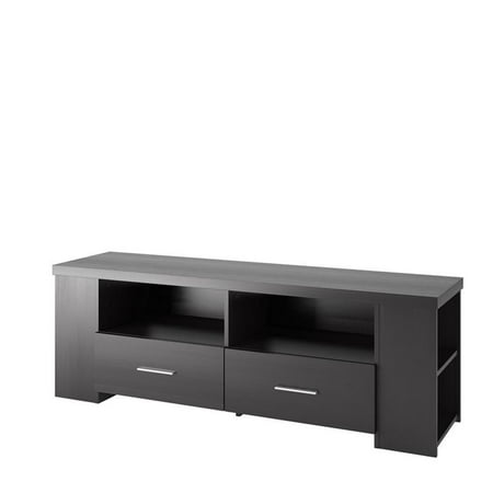 CorLiving - Bromley TV Bench, for TVs up to 75" - Ravenwood Black