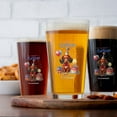 thumbnail image 4 of Happy Birthday Cute Puppy Dachshund with Cake Gifts Party Hat 16oz Pint Beer Glass Mug Wiener Dog Lover Gifts Idea Beer Glasses Cup - 00029, 4 of 5