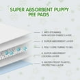 thumbnail image 2 of Cocoyo Best Value Training Pads 30 Count | Dog Pee Pads | Super Absorbent Puppy Pads,22"*22",Blue, 2 of 6