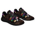 thumbnail image 6 of Hate Has No Home Here Halloween Shoes Sneakers for Women Men Black Size 11.5, 6 of 7