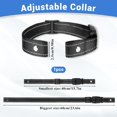 thumbnail image 2 of Reflective Shock Collar Replacement Strap, Dog GPS Training Bark Receiver Collars, Heavy Duty Replacement Collar for Shock Training, E Collars Straps for Small Medium Large Dogs (2.5 cm Wide), 2 of 7