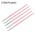 thumbnail image 3 of Uxcell 10pack Silicone Clay Sculpting Tool Clay Sculpting Shaper Rubber Tip Shaping Pen Pottery White, 3 of 5