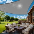thumbnail image 1 of Protección UV triangular Sun Shade Sail HappyTrends de 1,8 m, 1 of 7