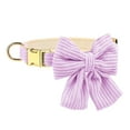 thumbnail image 4 of Didog 3pcs Bow tie Dog Collar Harness with Leash Set Soft Adjustable for Girl Boy Dogs, 4 of 8