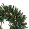 thumbnail image 3 of Vickerman Cashmere 84" Artificial Prelit Christmas Wreath with LED Lights, 3 of 4