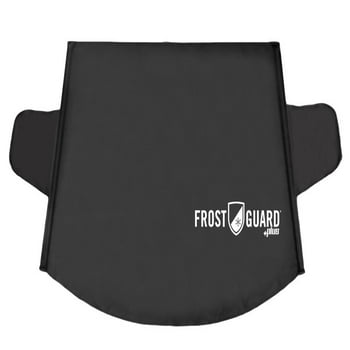 FrostGuard Plus Winter Vehicle Windshield Cover, XL Size in Black for SUVs and Trucks, Shade