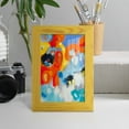 thumbnail image 5 of In the Loop V -Framed Print w/glass-Sunflower Yellow, 5 of 8