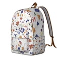 thumbnail image 2 of Modern Country Floral Backpack – Bright Colorful Blossom Design, Lightweight Canvas Bookbag with Anti-theft Features for Women and Teens, 2 of 5