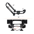 thumbnail image 4 of AA-Racks 2 Pair J-Bar Rack Roof Top Mount with 16 Ft Ratchet Lashing Straps, Folding Carrier for Your Canoe, SUP and Kayaks on SUV Car Truck, 4 of 6