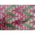 thumbnail image 4 of oneOone Cotton Poplin Fabric Chevron Kasuri Printed Fabric 1 Yard 56 Inch Wide, 4 of 4