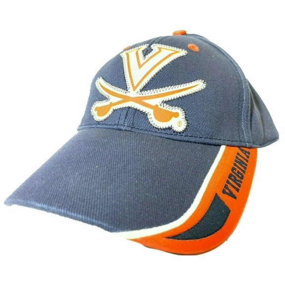 NCAA Virginia Cavaliers Men's Navy Athletic Cap Adjustable Baseball Hat