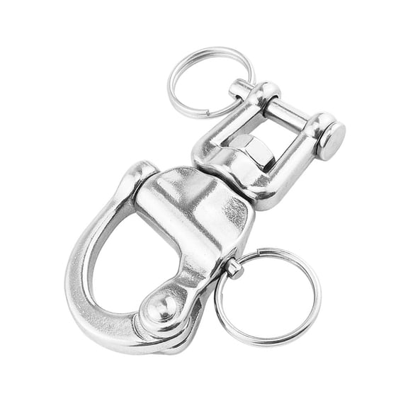 Swivel Eye Bail Rigging Sailing Boat Marine 316 Stainle Steel Clip with Key -