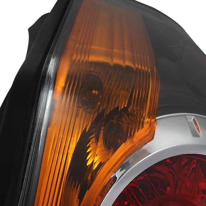AKKON - Fits 2007-2012 Altima 4-Door Sedan Chrome Tail Brake Lights Driver + Passenger Side Replacement Pair