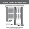 thumbnail image 5 of No. 918 Odelia Distressed Velvet Tab Top Curtain Panel, 50" x 84" in Pearl, 5 of 6