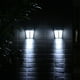 thumbnail image 3 of Lámpara de pared solar para jardín, 6 LED, para exteriores, para patio, decoración europea, para pared, valla, luz solar, 3 of 3