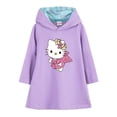 thumbnail image 4 of Ropa para niños de Hello Kitty, nuevo vestido deportivo de manga larga, falda con capucha de estilo occidental Simple para niñas, falda acampanada de dibujos animados para niños, 4 of 5